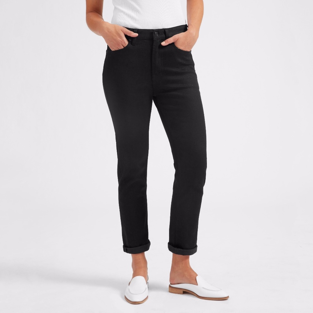 Everlane The Modern Boyfriend Jean in Black